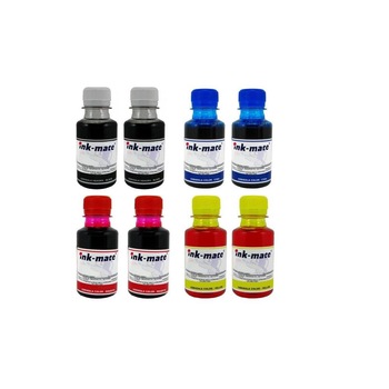 Pachet flacon refill cerneala Ink-Mate 800ml PG-545 negru x 2 CL-546 cyan x 2 CL-546 magenta x 2 CL-546 galben x 2 compatibil Canon Pachet flacon refill cerneala Ink-Mate 800ml PG-545 negru x 2 CL-546 cyan x 2 CL-546 magenta x 2 CL-546 galben x 2 compatibil Canon