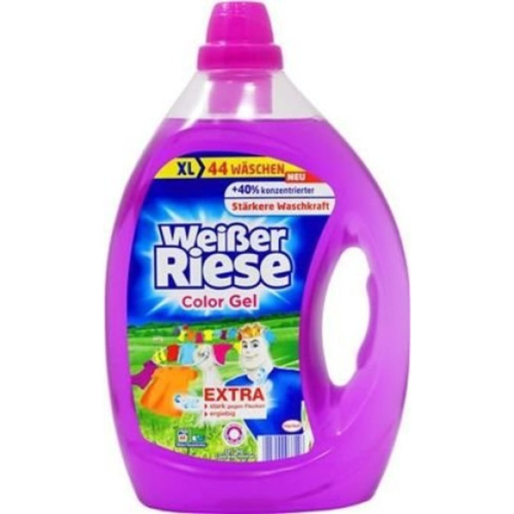 Detergent Lichid Weisser Riese 44 Color 3.25 l