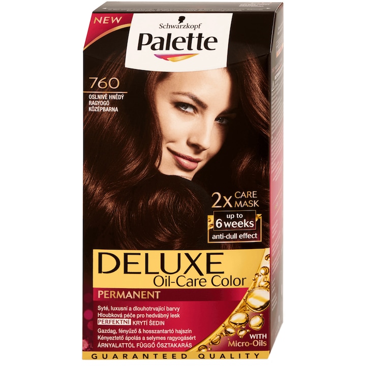Боя за коса Palette Deluxe 4-65 Заслепяващо кафяв, 135 мл