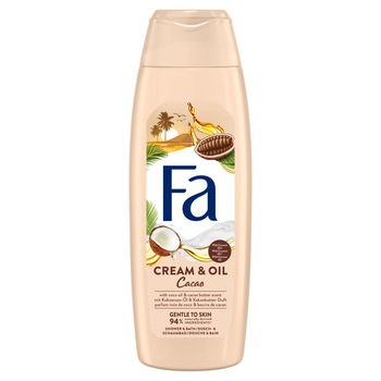 Spuma de baie si dus Fa Cream & Oil Cacao, 750 ml Spuma de baie si dus Fa Cream & Oil Cacao, 750 ml