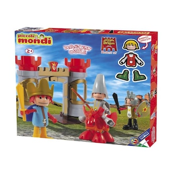 Set Wizard & Dragon cu figurine magnetice, Plastwood Set Wizard & Dragon cu figurine magnetice, Plastwood