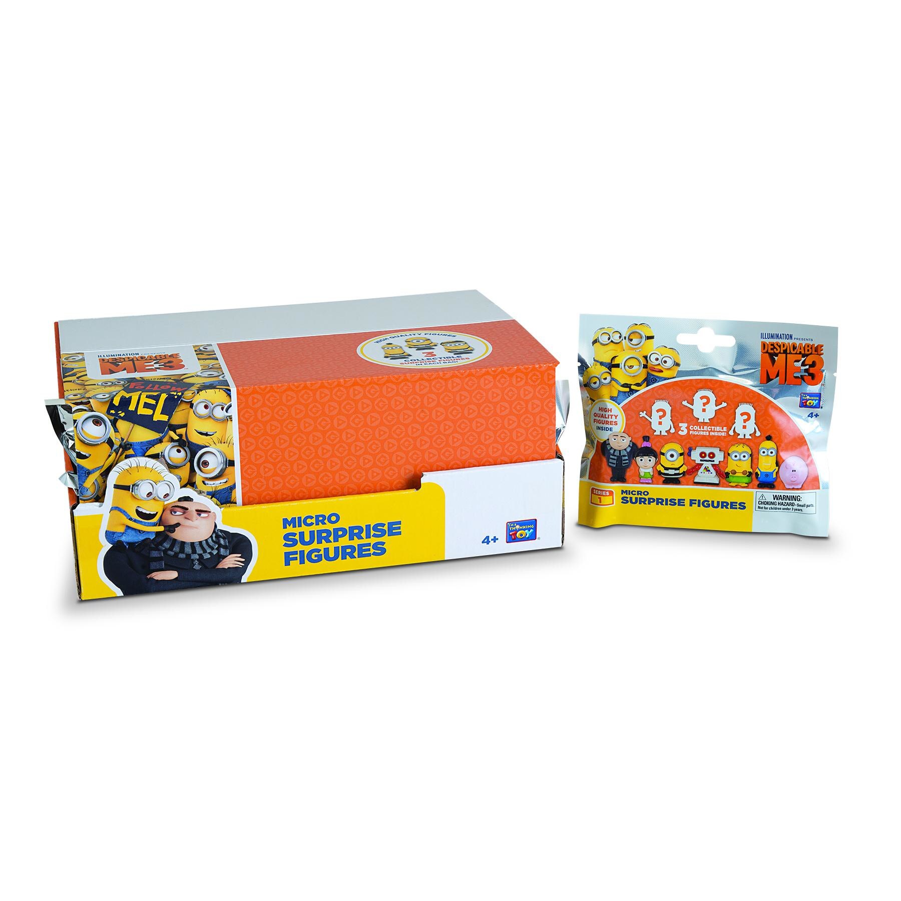 Set surpriza 3 minifigurine, diverse personaje - Aleatoriu