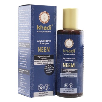 Sampon antimatreata cu neem Khadi, 210ml Sampon antimatreata cu neem Khadi, 210ml