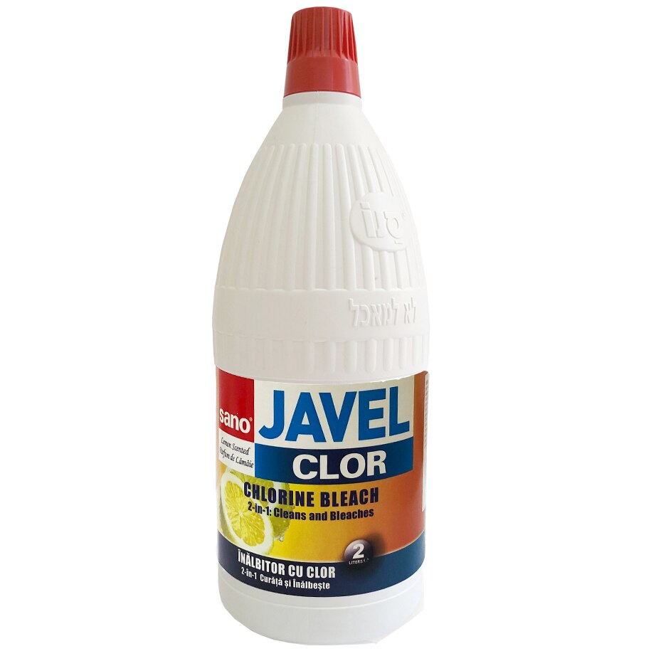 Clor Sano, cu parfum de lamaie, 2 L