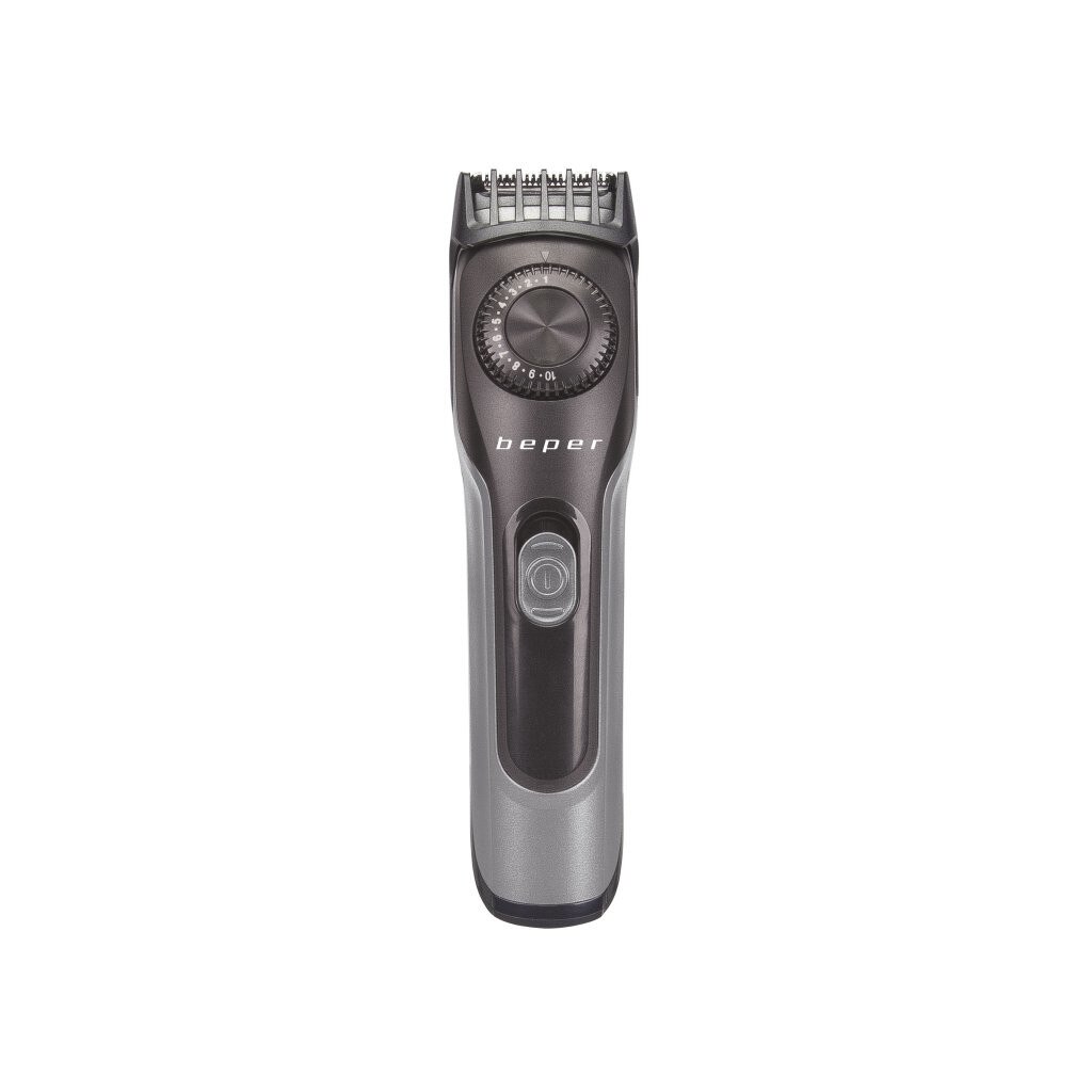 Trimmer reincarcabil pentru barba, lame din otel inoxidabil, cablu USB, Beper, 40.332