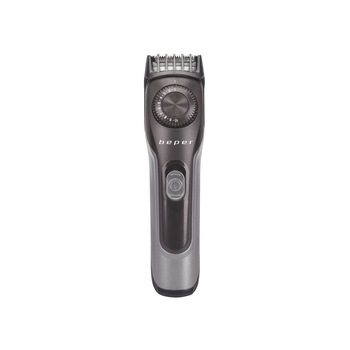 Trimmer reincarcabil pentru barba, lame din otel inoxidabil, cablu USB, Beper, 40.332 Trimmer reincarcabil pentru barba, lame din otel inoxidabil, cablu USB, Beper, 40.332