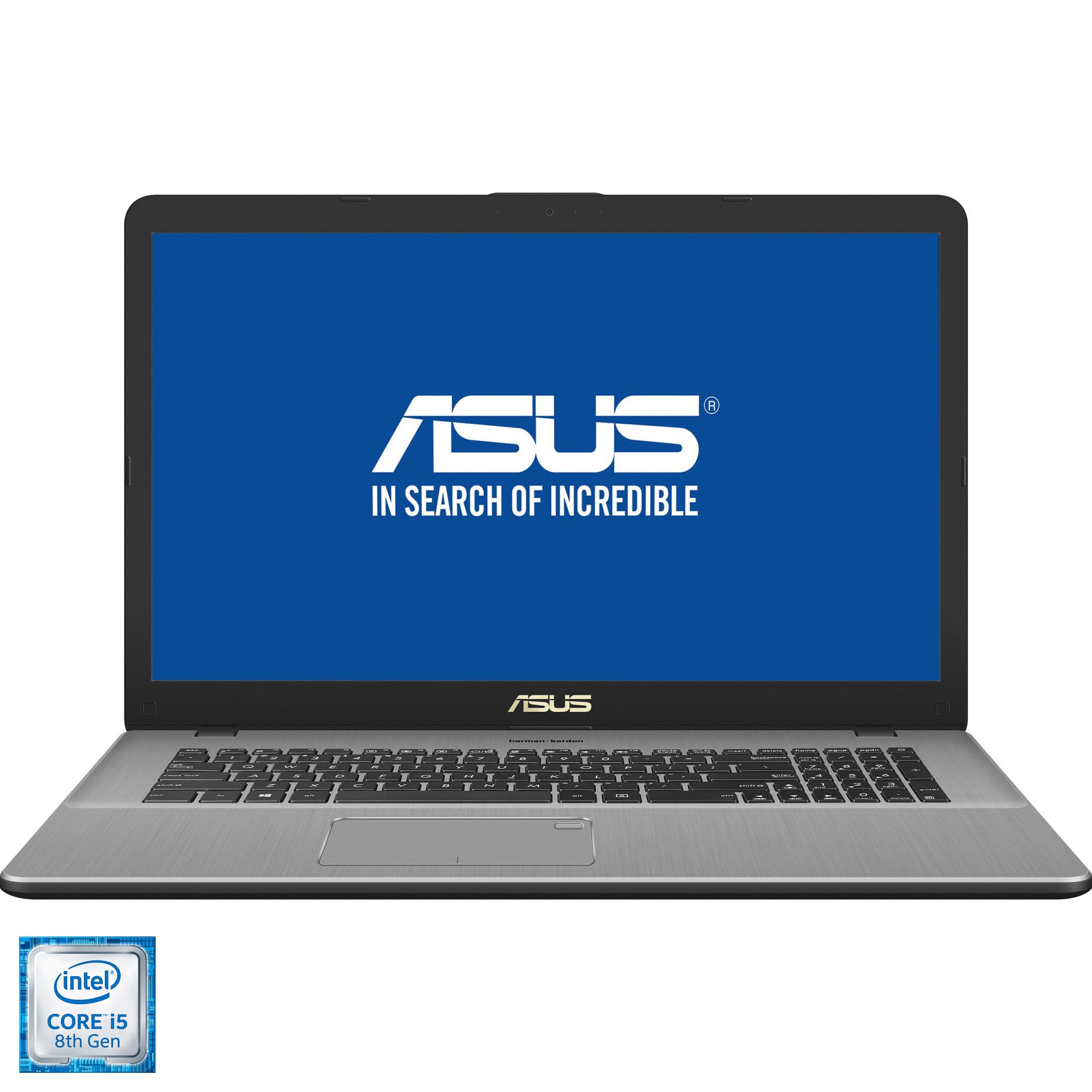 Laptop Asus Vivobook Pro 17 N705fd Cu Procesor Intel® Core™ I5 8265u Pana La 390 Ghz Whiskey 7509