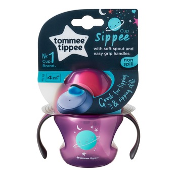 Cana first trainer,ONL Tommee Tippee, 150 ml, 1 buc, + 4 luni, Planeta Mov Cana first trainer,ONL Tommee Tippee, 150 ml, 1 buc, + 4 luni, Planeta Mov