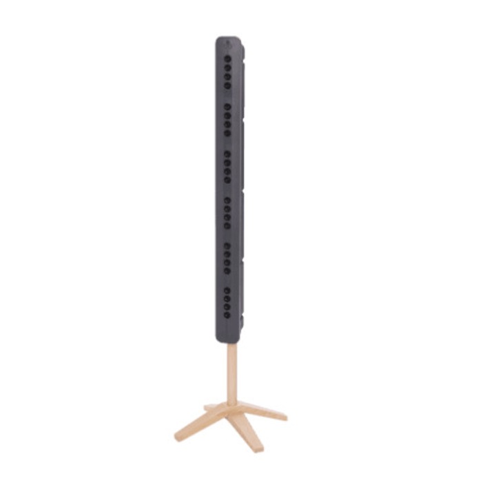 Teqoya Teqair 450 Levegőionizátor / Légtisztító, 50 m2 alapterület, semlegesíti a levegőben lévő mikrorészecskéket, allergéneket, baktériumokat és vírusokat, javítja a levegő minőségét, antracitkék / fekete színű