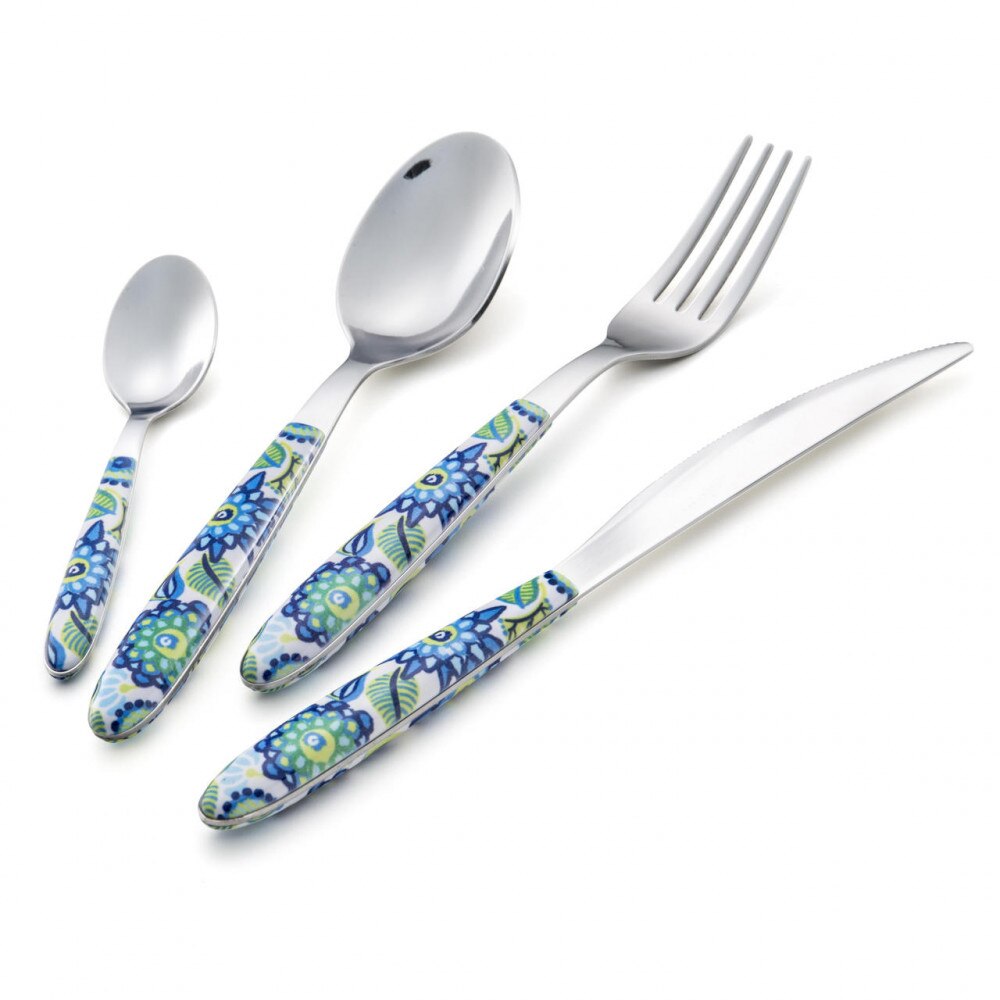 Set tacam Dalia Blue 24 piese