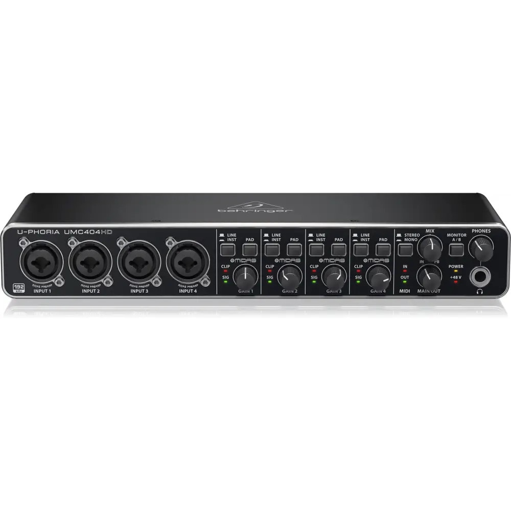 Interfata audio de inregistrare Behringer UMC404HD - eMAG.ro