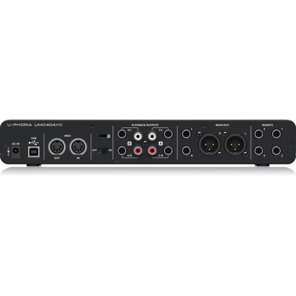 DTM・DAW behringer U-PHORIA UMC404HD Interfata audio de inregistrare Behringer UMC404HD - eMAG.ro