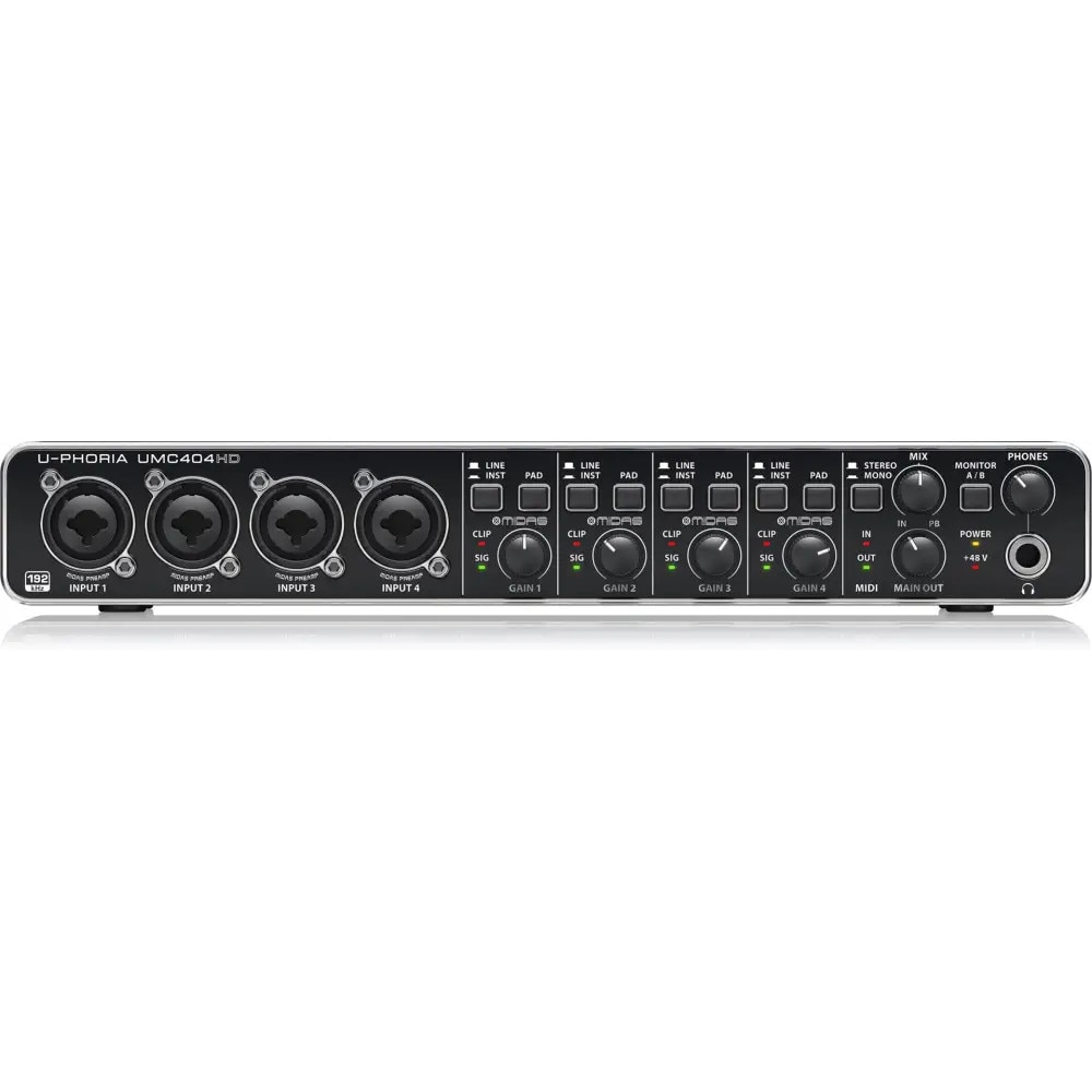 DTM・DAW behringer U-PHORIA UMC404HD Interfata audio de inregistrare Behringer UMC404HD - eMAG.ro