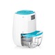 Dezumidificator de Camera 25 mp Berdsen, Putere 70W, Randament 300ml/zi, Rezervor de 500ml, culoare alb