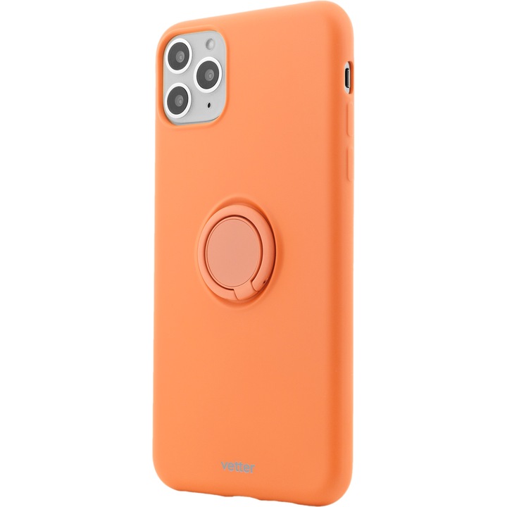 iPhone 11 Pro Vetter Soft Pro Калъф с магнитна стойка оранжев