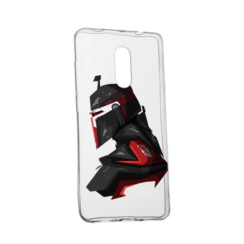 Husa de protectie Star Wars, The Mandalorian pentru LG X Power 3, rezistenta la uzura, anti-alunecare, din silicon Premium, 456 Husa de protectie Star Wars, The Mandalorian pentru LG X Power 3, rezistenta la uzura, anti-alunecare, din silicon Premium, 456