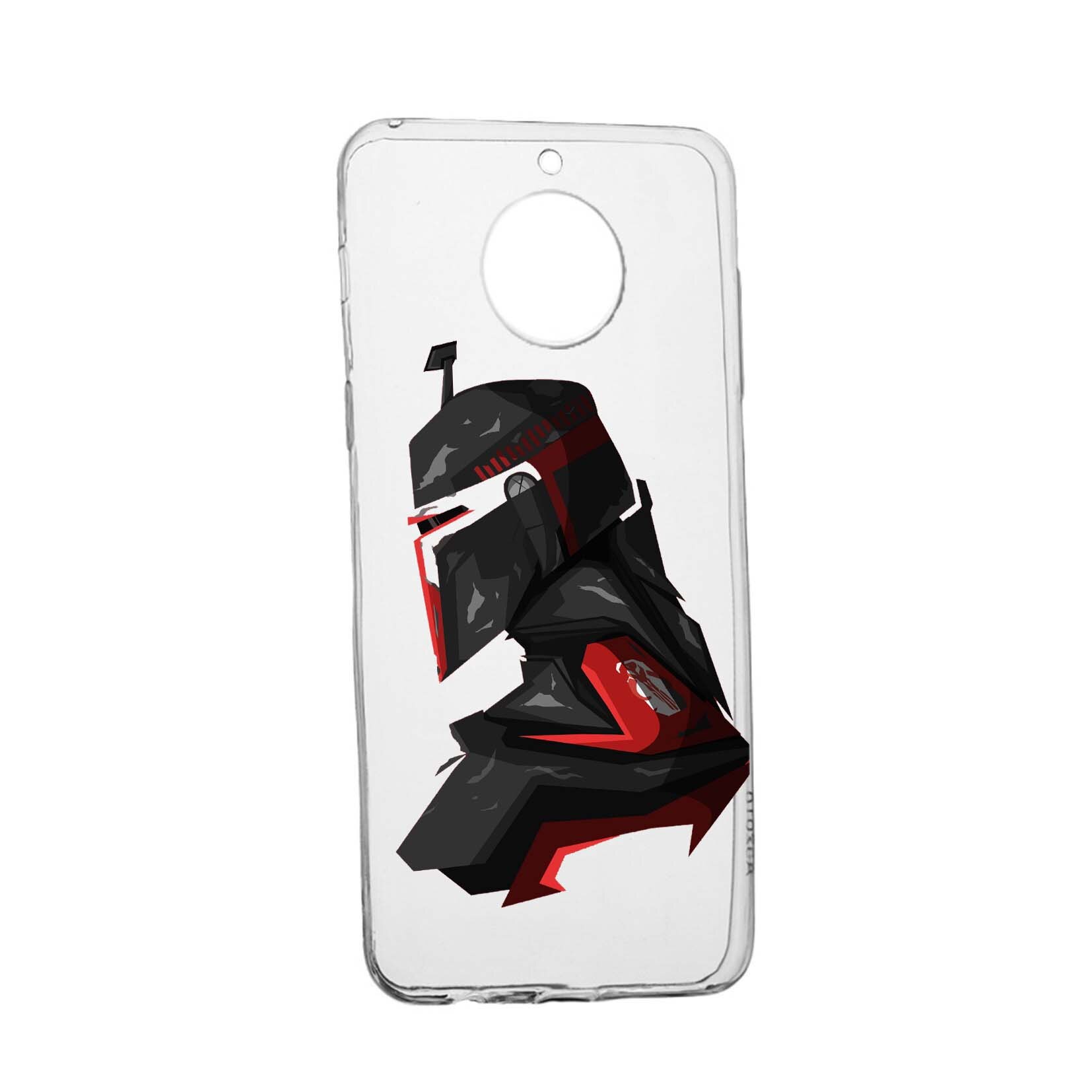Husa de protectie Star Wars, The Mandalorian pentru Motorola Moto G6 PLAY, rezistenta la uzura, anti-alunecare, din silicon Premium, 456