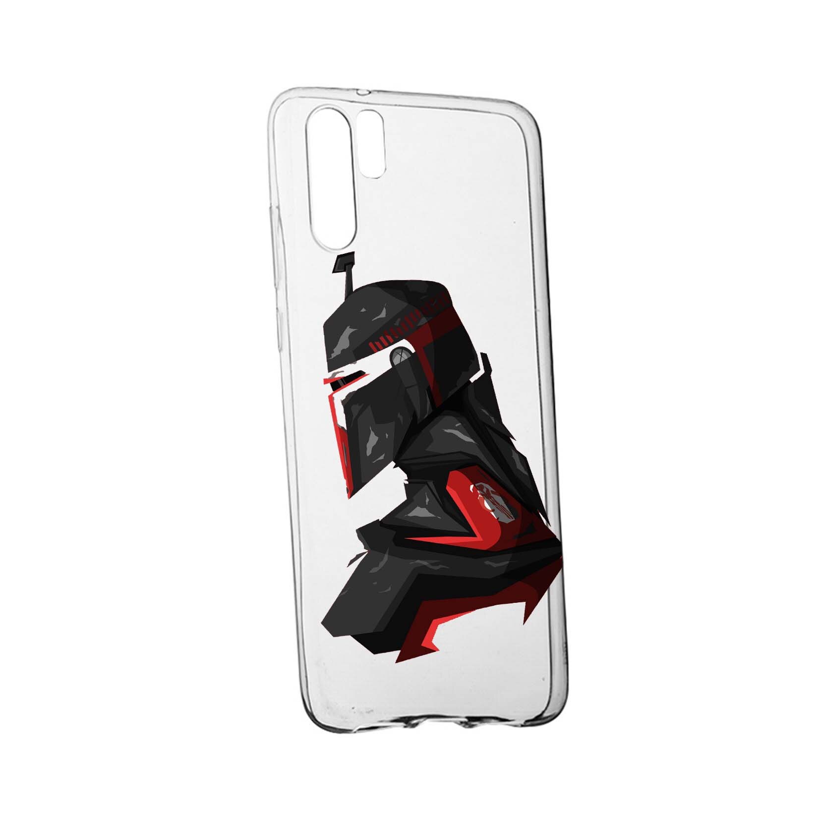 Husa de protectie Star Wars, The Mandalorian pentru Samsung Galaxy Note 10 Plus, rezistenta la uzura, anti-alunecare, din silicon Premium, 456