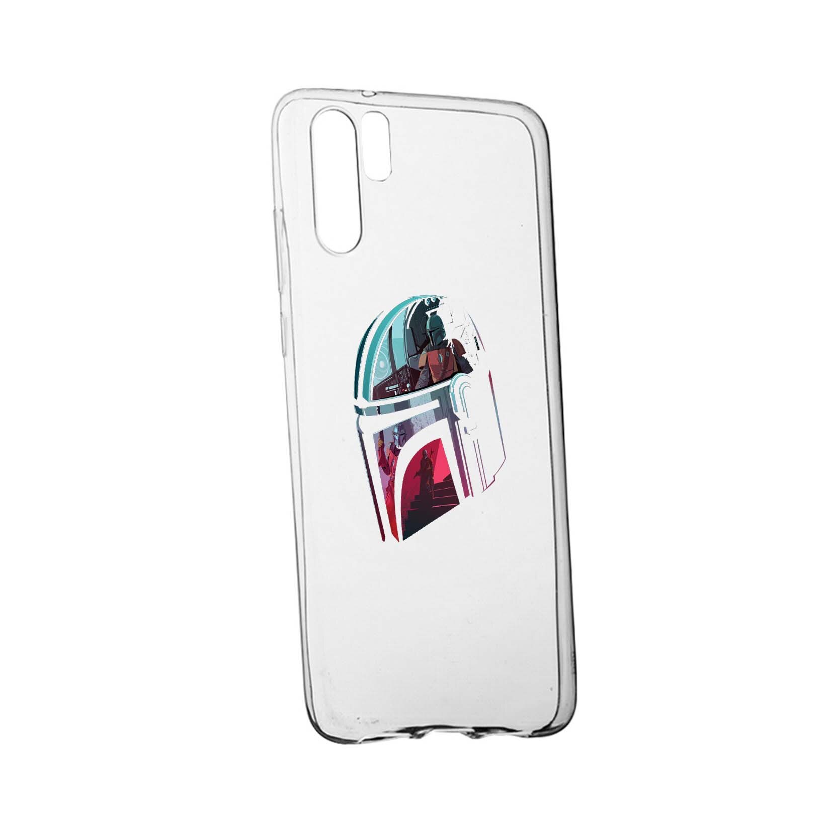 Husa de protectie Star Wars, The Mandalorian pentru Samsung Galaxy Note 10 Plus, rezistenta la uzura, anti-alunecare, din silicon Premium, 457