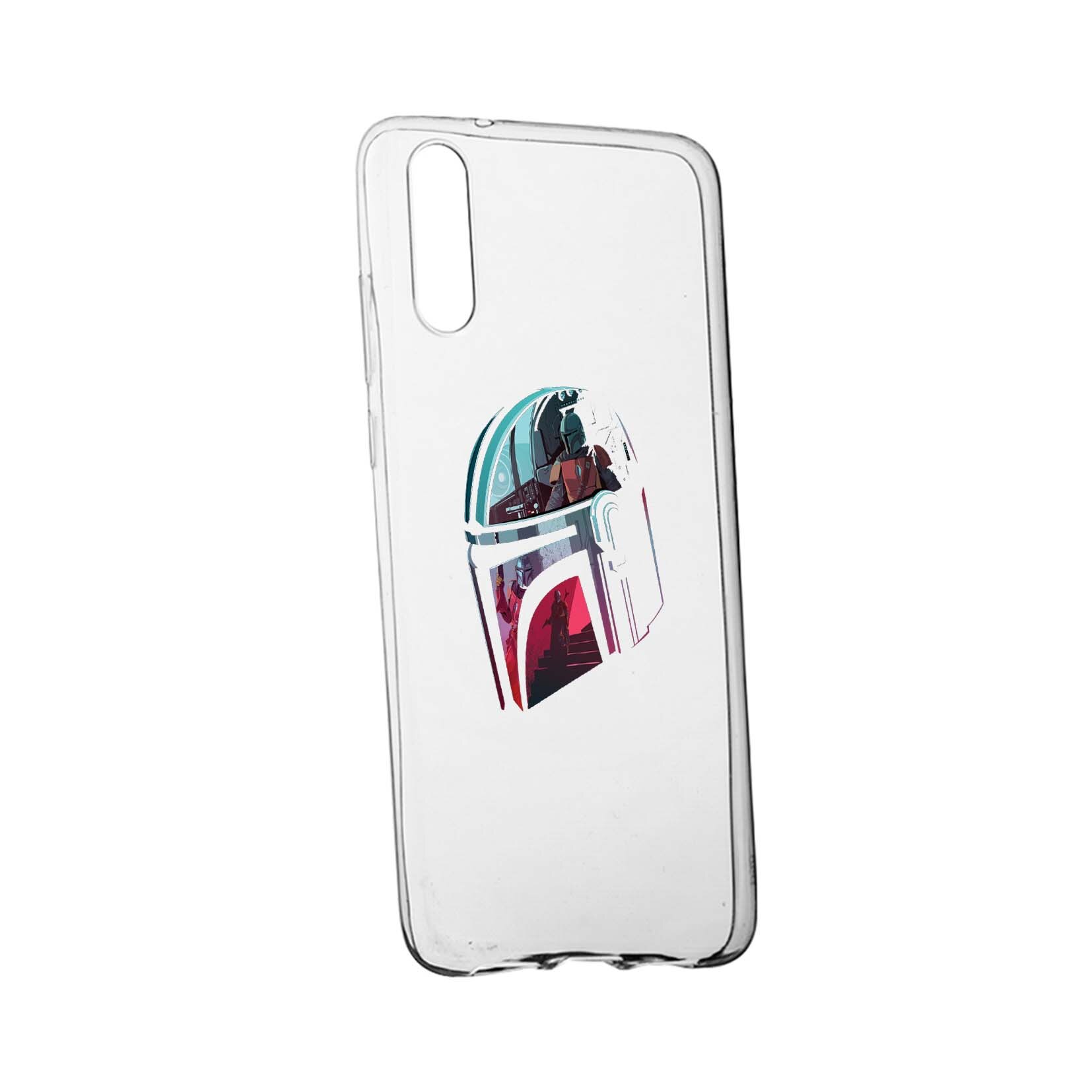 Husa de protectie Star Wars, The Mandalorian pentru Xiaomi Redmi Note 8, rezistenta la uzura, anti-alunecare, din silicon Premium, 457