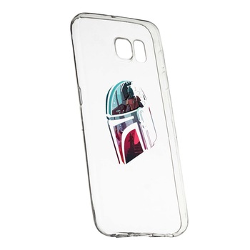 Husa de protectie Star Wars, The Mandalorian pentru Samsung Galaxy S7 Edge, rezistenta la uzura, anti-alunecare, din silicon Premium, 457 Husa de protectie Star Wars, The Mandalorian pentru Samsung Galaxy S7 Edge, rezistenta la uzura, anti-alunecare, din silicon Premium, 457