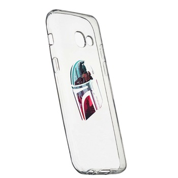 Husa de protectie Star Wars, The Mandalorian pentru Samsung Galaxy J4 Plus 2018, rezistenta la uzura, anti-alunecare, din silicon Premium, 457 Husa de protectie Star Wars, The Mandalorian pentru Samsung Galaxy J4 Plus 2018, rezistenta la uzura, anti-alunecare, din silicon Premium, 457