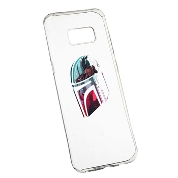 Husa de protectie Star Wars, The Mandalorian pentru Samsung Galaxy S8 Plus, rezistenta la uzura, anti-alunecare, din silicon Premium, 457 Husa de protectie Star Wars, The Mandalorian pentru Samsung Galaxy S8 Plus, rezistenta la uzura, anti-alunecare, din silicon Premium, 457