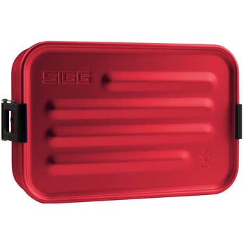 Cutie SIGG din aluminiu pentru alimente Plus, S (17.5 x 11.5 x 6.5 cm), rosie Cutie SIGG din aluminiu pentru alimente Plus, S (17.5 x 11.5 x 6.5 cm), rosie