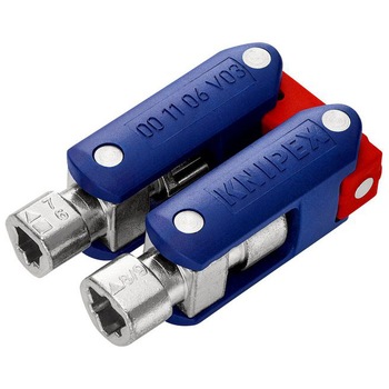 Cheie universala cu articulatie pentru tablouri de comanda, KNIPEX, 9 functii Cheie universala cu articulatie pentru tablouri de comanda, KNIPEX, 9 functii