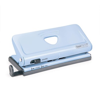 Perforator Rapesco Diary (6 gauri ) ajustabil- 10 coli, bleu pal Perforator Rapesco Diary (6 gauri ) ajustabil- 10 coli, bleu pal
