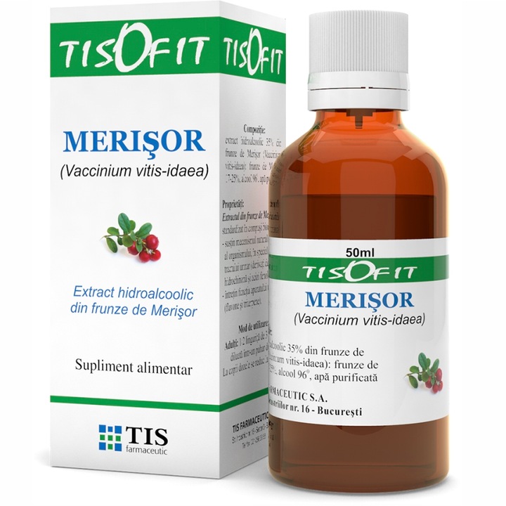 Extract de merisor-Tisofit, Tis Farmaceutic,50ml