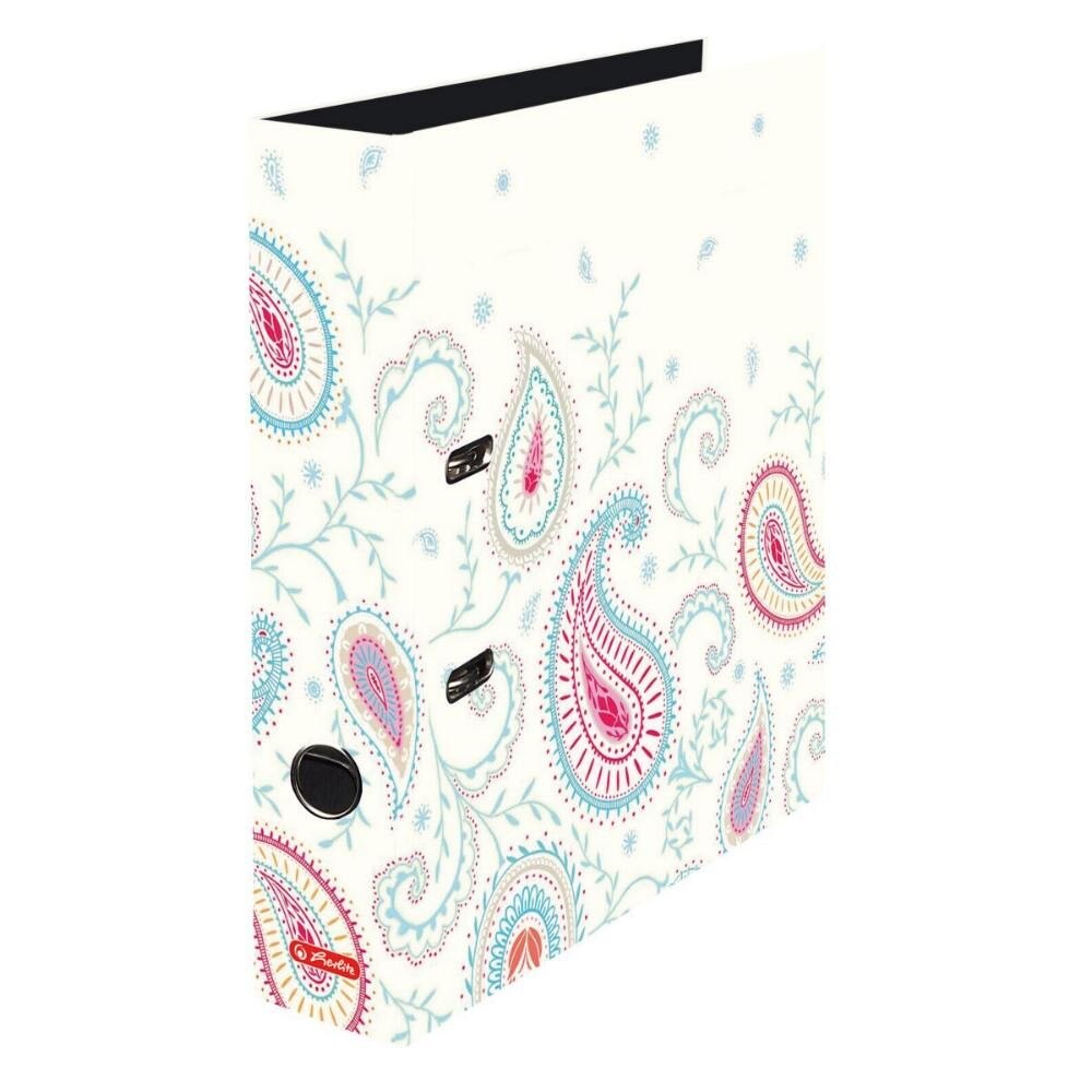 Biblioraft Herlitz Max.File plastifiat, 8 cm Paisley