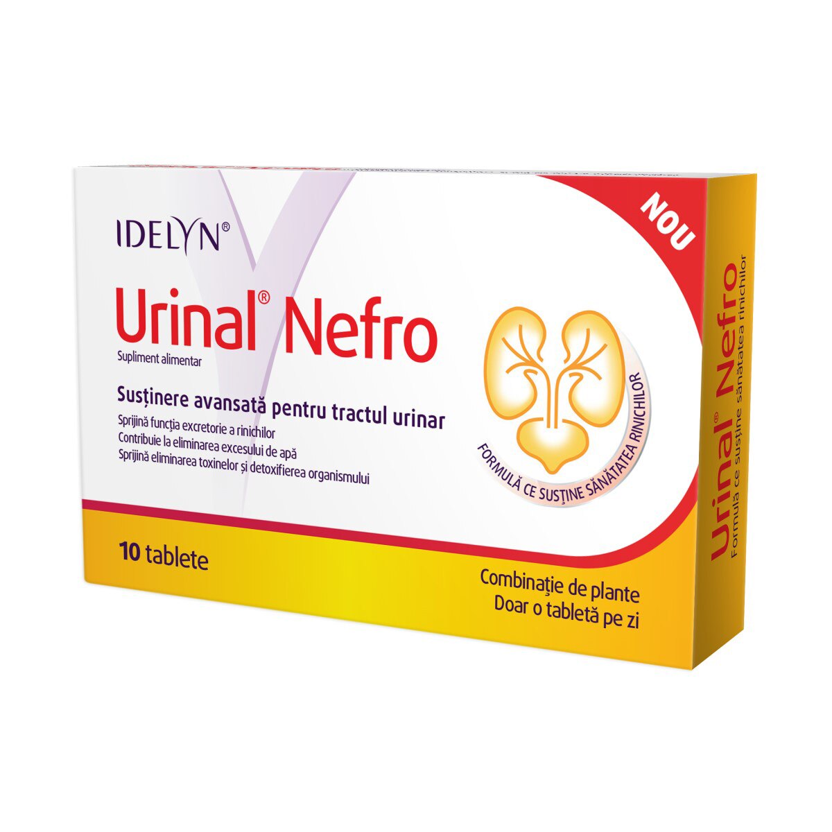 Supliment alimentar Urinal Nefro Walmark, 10 tablete