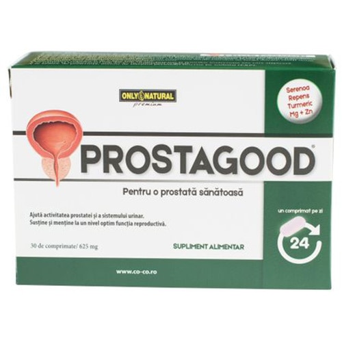 Only Natural: Prostagood 30cps -pret 48,2 lei - refacerea prostatei | Planteea