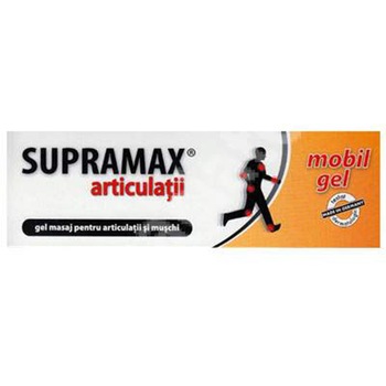 Supramax articulatii, gel pentru relaxare musculara, 100 ml Supramax articulatii, gel pentru relaxare musculara, 100 ml