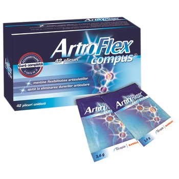 Supiment alimentar ArtroFlex compus, Terapia, 42 plicuri Supiment alimentar ArtroFlex compus, Terapia, 42 plicuri