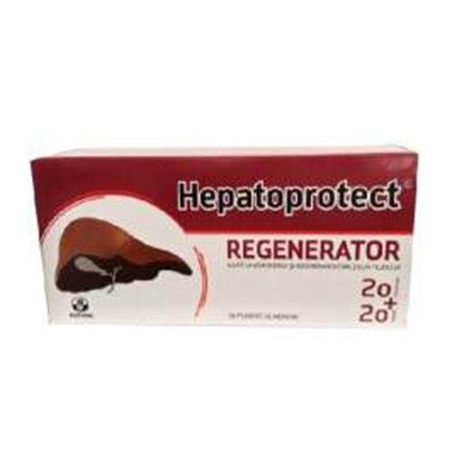 Supliment alimentar Hepatoprotect Regenerator, 32 capsule