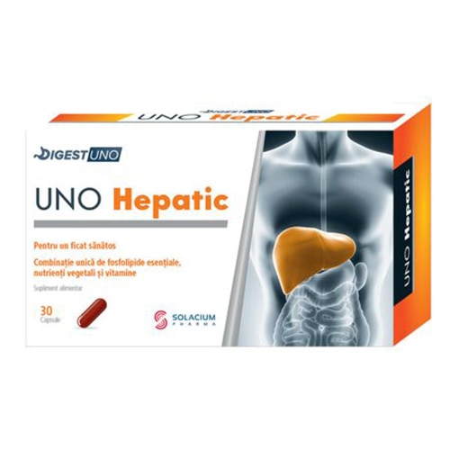 Uno Hepatic, Solacium, 30 capsule