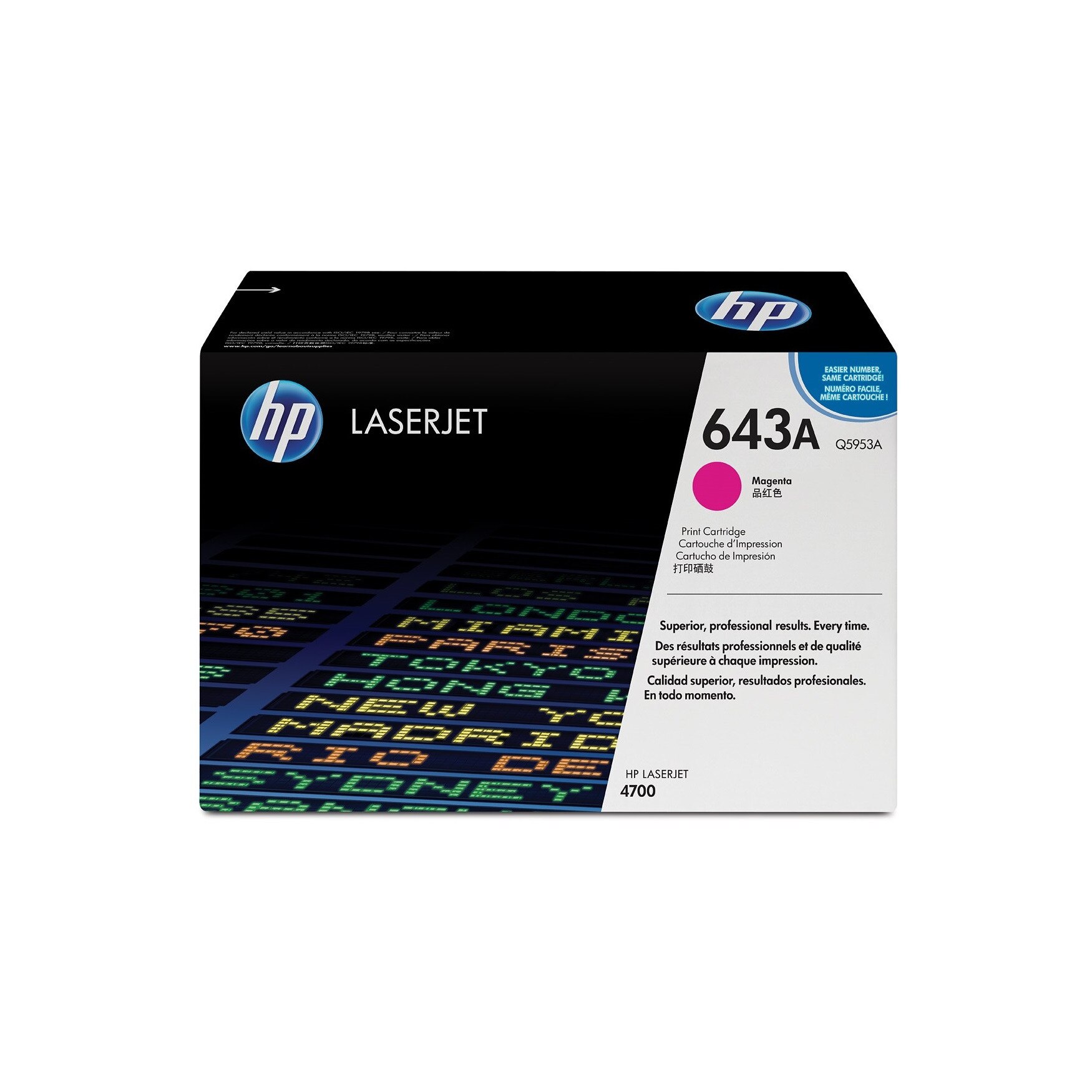 Cartus toner HP Q5953A (643A) magenta 10000 pagini