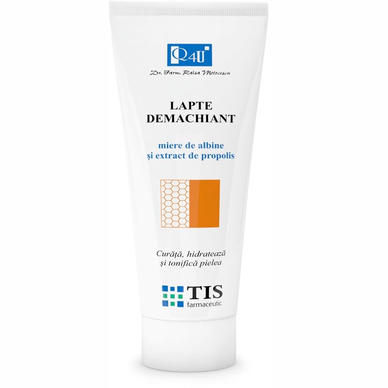 Lapte demachiant Q4U Tis Farmaceutic 100ml