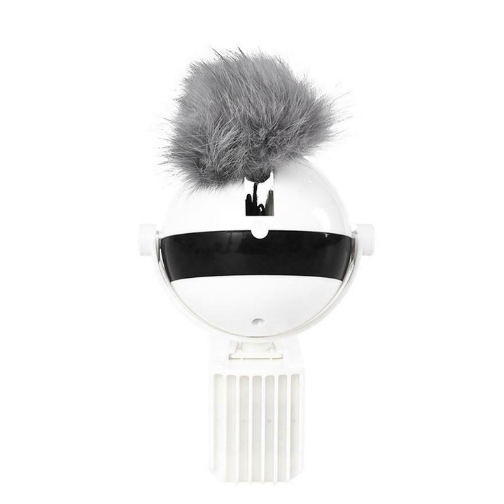 Interaktív játék macskáknak vagy más háziállatoknak, elektromos jojó típusú, automata