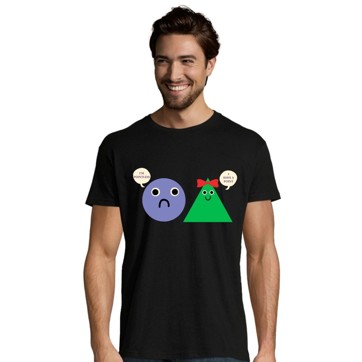 Egyedi férfi póló "Zombies Eat Brains You're Safe", fekete , XL