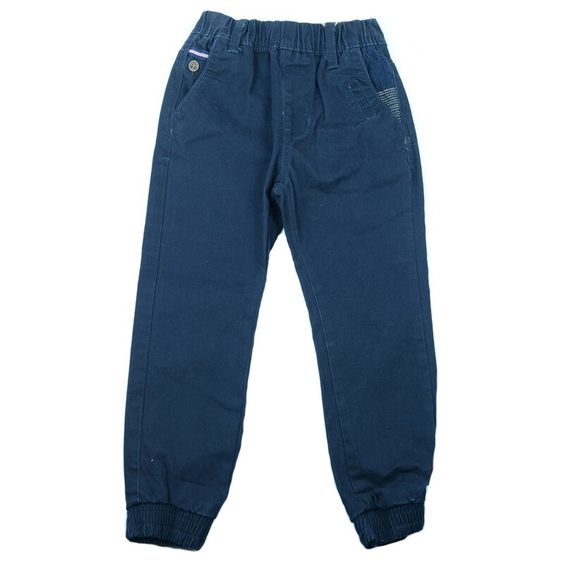 Pantaloni casual pentru baieti Happy House KK-080SB1, Bleumarin, 110 cm