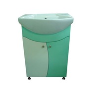 set mobilier baie lavoar ceramic cu baterie 70 x 60 x 35 cmalbverde imagen 42_0_
0