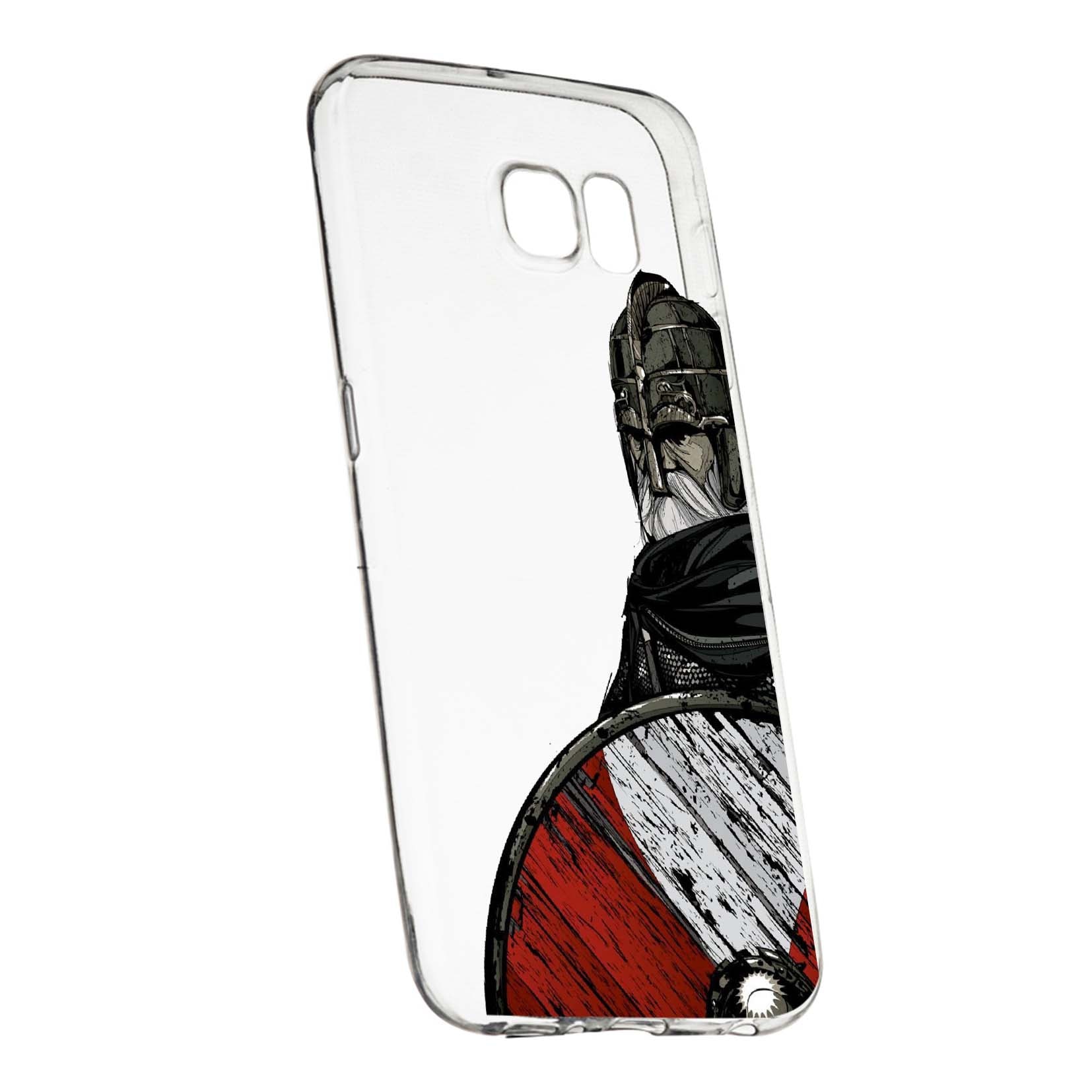 Husa de protectie Vikingii Movie, pentru Samsung Galaxy S7 Edge, rezistenta la uzura, anti-alunecare, din silicon Premium, 449