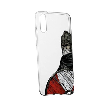 Husa de protectie Vikingii Rollo Movie, pentru Xiaomi Redmi Note 8, rezistenta la uzura, anti-alunecare, din silicon Premium, 454 Husa de protectie Vikingii Rollo Movie, pentru Xiaomi Redmi Note 8, rezistenta la uzura, anti-alunecare, din silicon Premium, 454