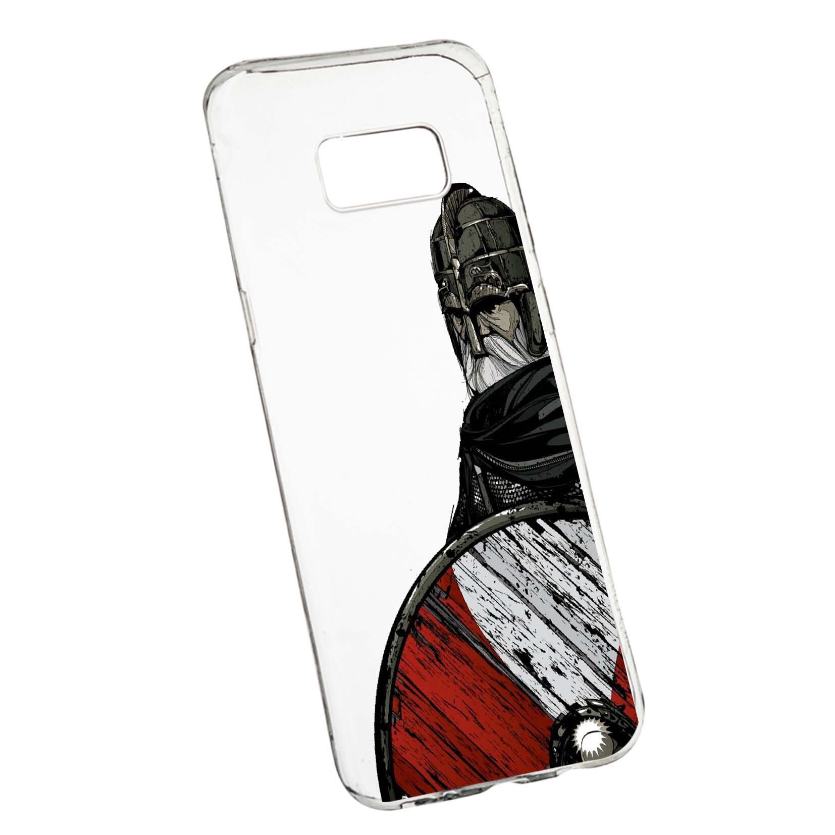 Husa de protectie Vikingii Rollo Movie, pentru Samsung Galaxy S8 Plus, rezistenta la uzura, anti-alunecare, din silicon Premium, 454