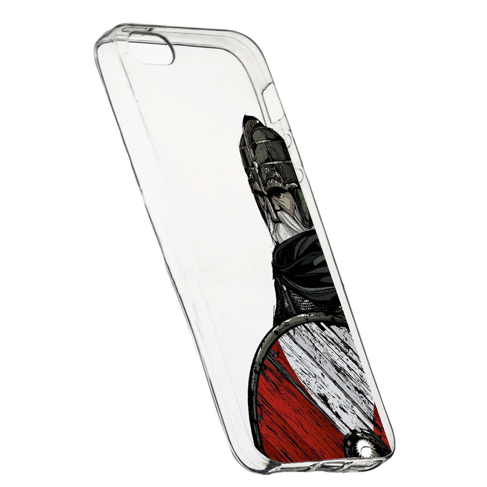 Husa de protectie Vikingii Rollo Movie, pentru Apple iPhone 5 / 5S / SE, rezistenta la uzura, anti-alunecare, din silicon Premium, 454