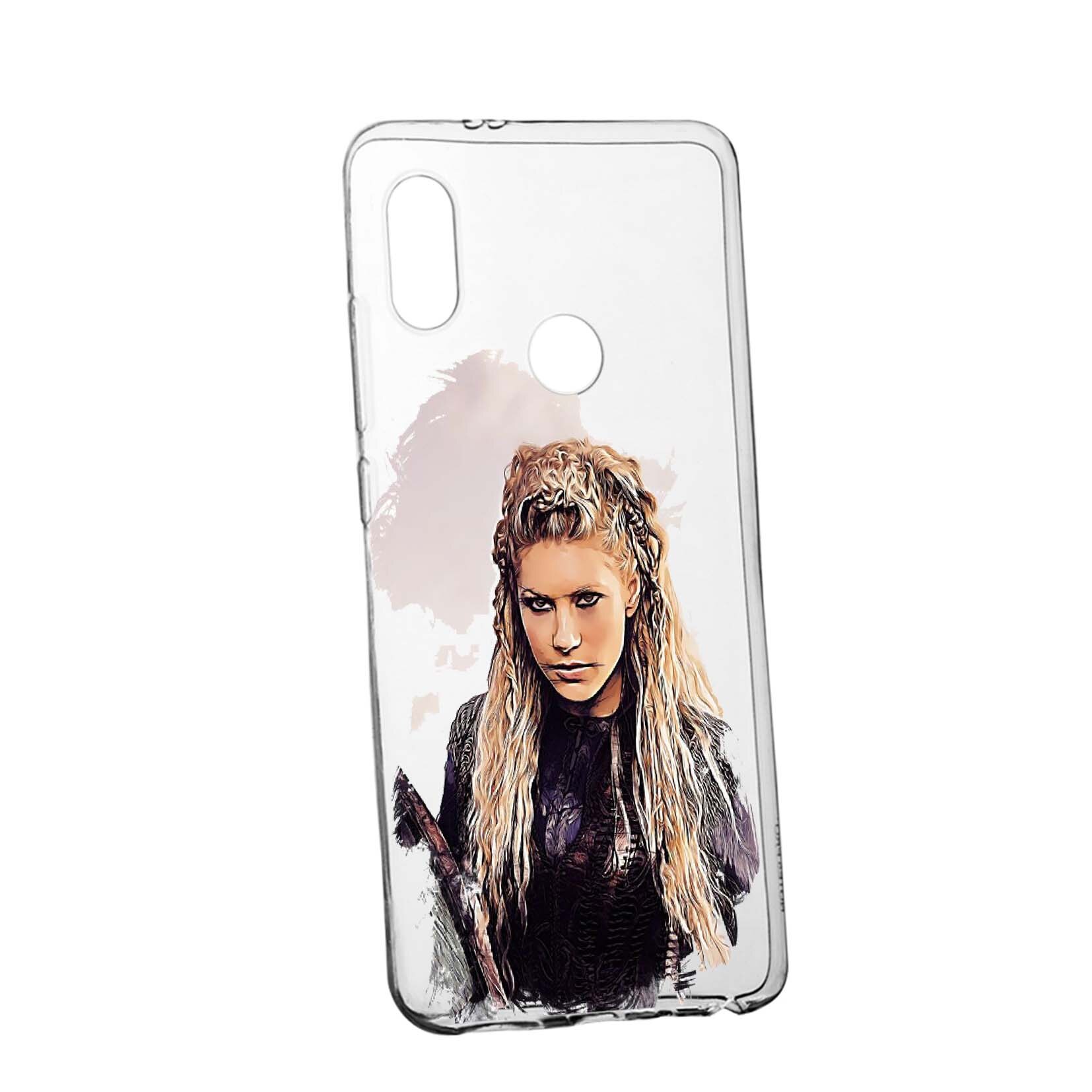 Husa de protectie Vikingii Lagerha Movie, pentru Xiaomi Redmi 7, rezistenta la uzura, anti-alunecare, din silicon Premium, 451