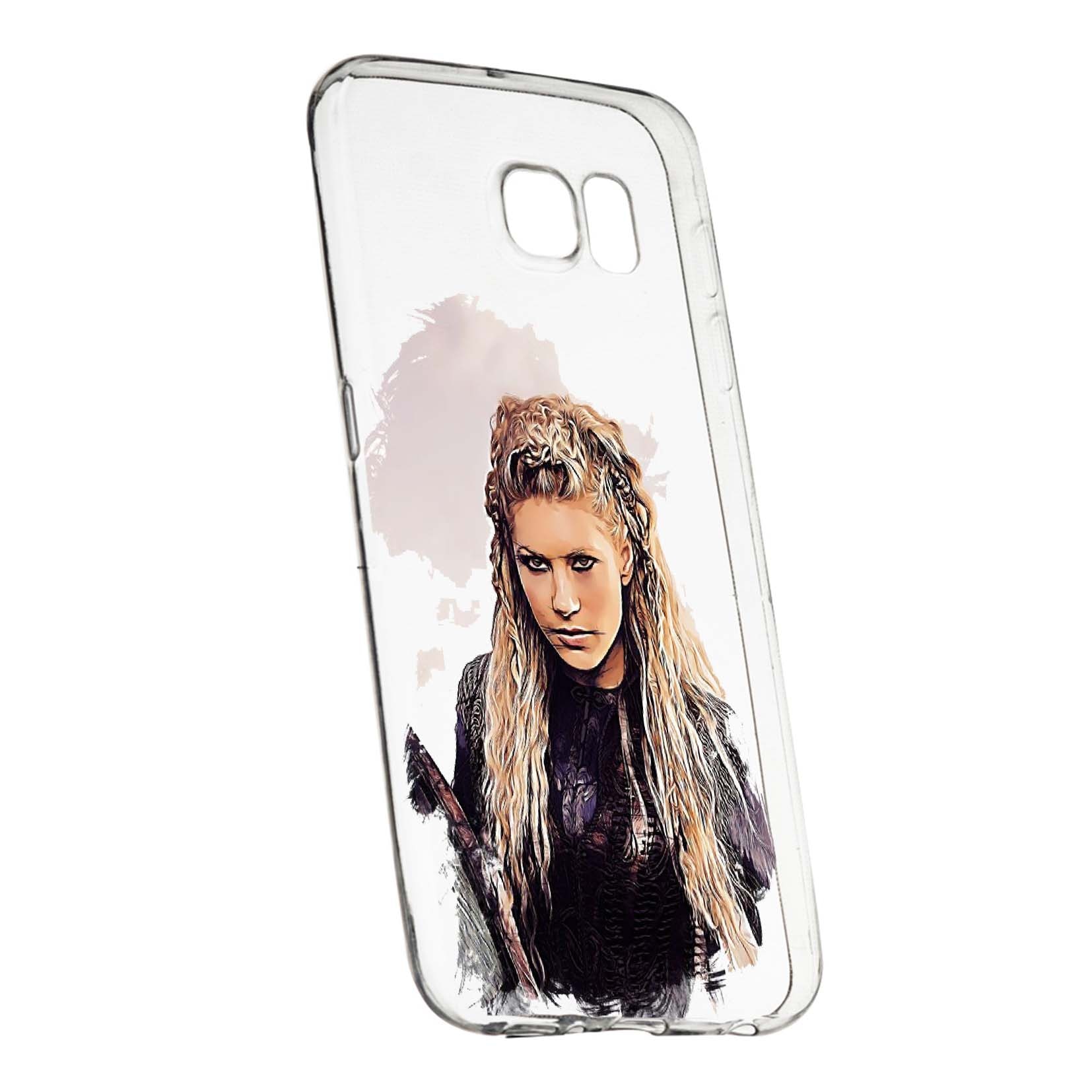Husa de protectie Vikingii Lagerha Movie, pentru Samsung Galaxy S7 Edge, rezistenta la uzura, anti-alunecare, din silicon Premium, 451